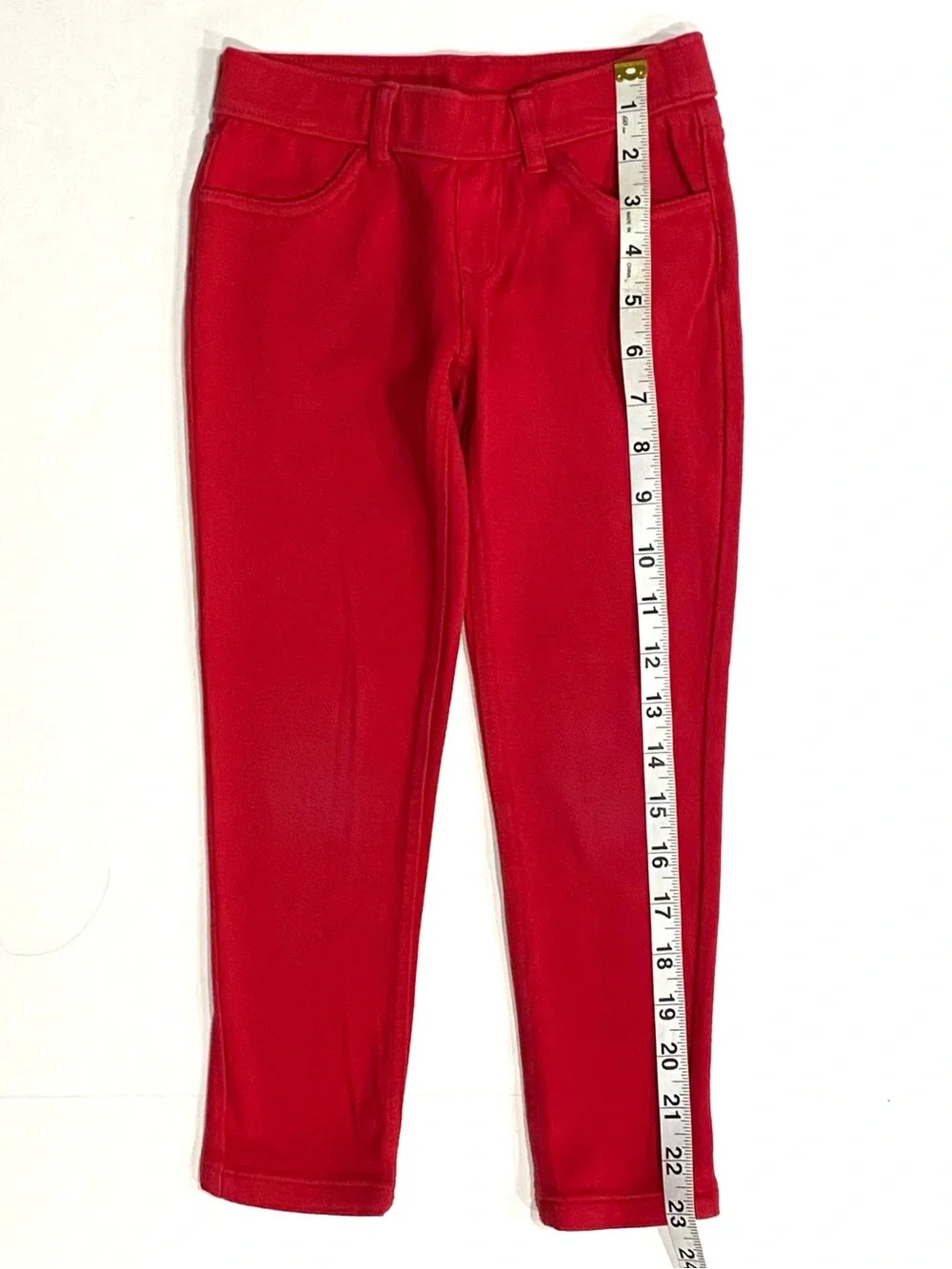 Gymboree Girl’s 100% Cotton Red Pull On Ponte Pant Size 5